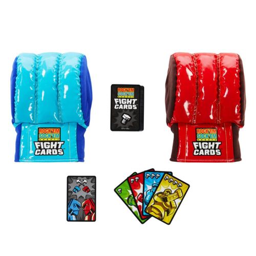 Juego De Mesa Mattel Games Rock 'Em Sock 'Em Cartas Htw64