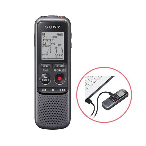 Sony ICD-PX240 Grabadora de voz digital de 4 GB - copy