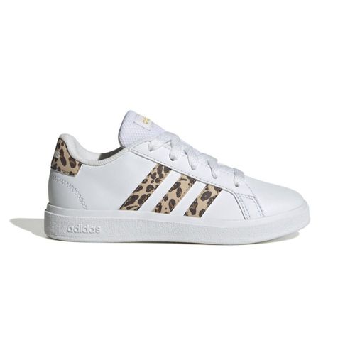 Zapatillas Urbanas Adidas Para Niña Ig1187 Grand Court 2.0 K Blanco
