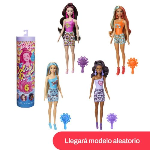 Muñeca Barbie Color Reveal Arcoíris