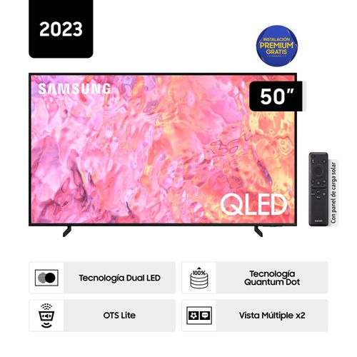 Televisor Samsung QLED 50” Smart TV 4K QN50Q60CAGXPE -