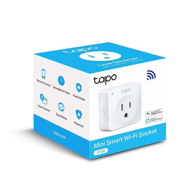 TP-Link---Mini-Enchufe-Tapo-P100--1-Pack--Wi-Fi-Smart-Alexa-Google