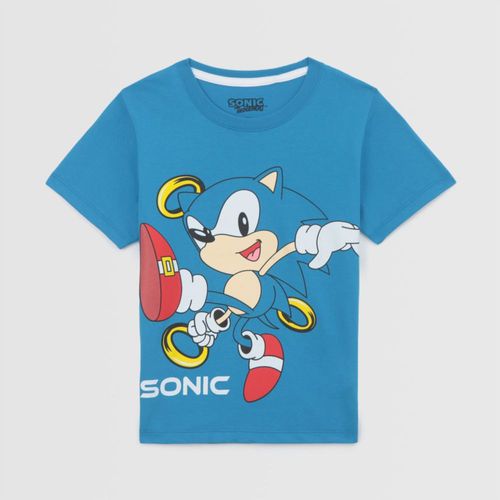 Polo Para Niño Sonic Basico 0597 Azul