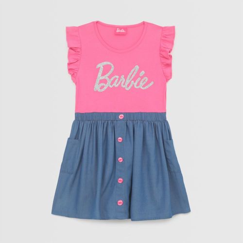 Vestido Para Niña Barbie Ba0106Oe