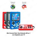 Mini-Consola-Retro-Sup-400-Juegos---Mando-Adicional