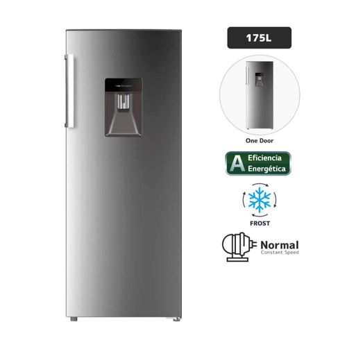 Refrigeradora Frost 175 litros 1pd Inox Blackline