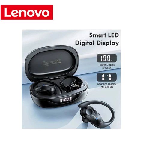Audifono Bluetooth Lenovo LP75 Sports Wireless 5.3 - Negro - copy