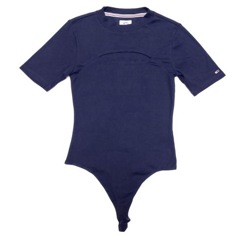 Body Manga Corta Tommy Jeans - Azul - Talla S