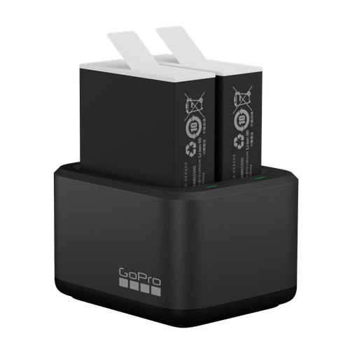 GoPro Cargador de batería dual + 2 baterías Enduro  - Accesorio oficial de GoPro