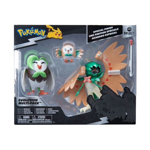 POKEMON SELECT DECIDUEYE ROWLET DARTRIX