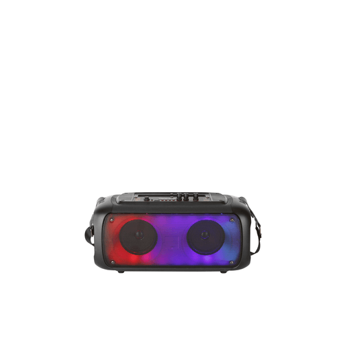 Wesdar - Parlante inalámbrico K58S-BLK c/micro Bluetooth 5.0 1800mAh 10W FM y luces LED
