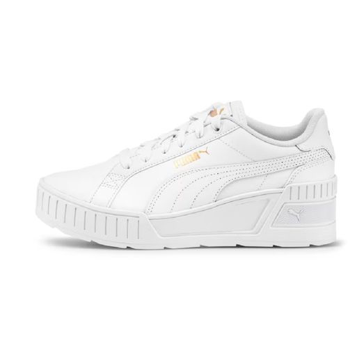 Zapatillas Para Mujer Urbanas Puma Karmen Wedge 390985 07 Blanco