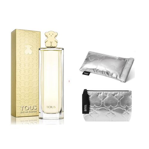 Perfume  Tous Frag Gold Edp 90Ml +Neceser + Estuche De Lentes