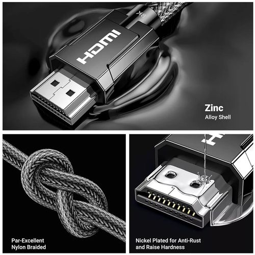 Cable Hdmi 2.1 8k 48gbps 3m Compatible Con Hdr Earc UGREEN certificado