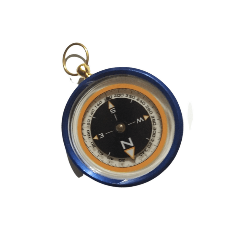 BRUJULA-COMPASS-PORTATIL-DE-ACERO-INOXIDABLE-CAMPING-AZULINO