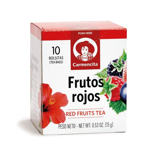 Infusión de Frutos Rojos CARMENCITA Caja 10un