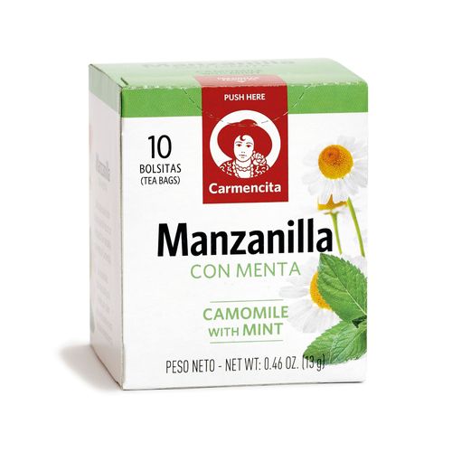 Infusión de Manzanilla y Menta CARMENCITA Caja 10un