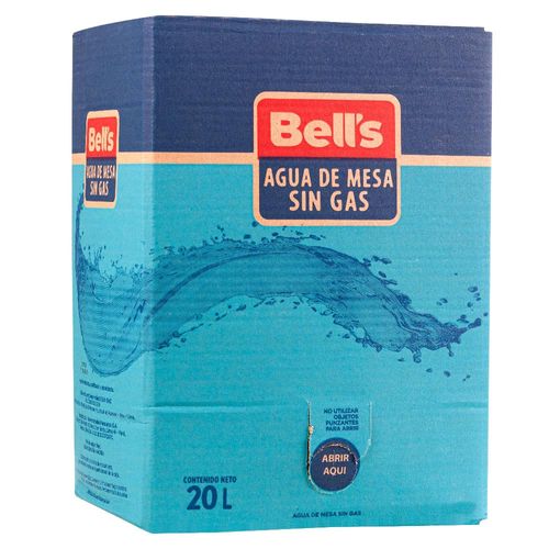 Agua BELL'S Caja 20L