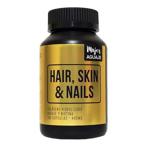 HAIR, SKIN & NAILS 100 CÁPSULAS MUJER AGUAJE