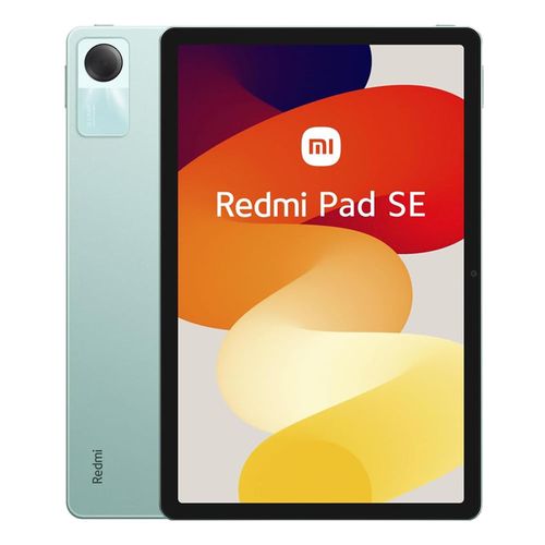 Tablet Xiaomi Redmi Pad SE 11”FHD 128GB, 4GB ram, cámara principal 8MP, frontal 5MP, 8000 mAh, verde