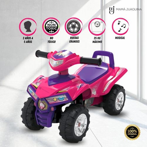 Correpasillo Montable Kingdom «BABY EXPLORER» Pink