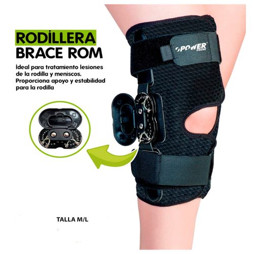 Rodillera Articulada Graduable para Lesiones de Rodilla y Meniscos