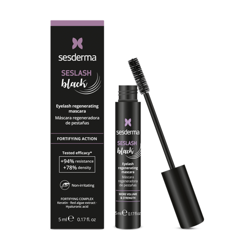 Sesderma Seslash Black Mascara De Pestañas Fortalecerdora 5ml