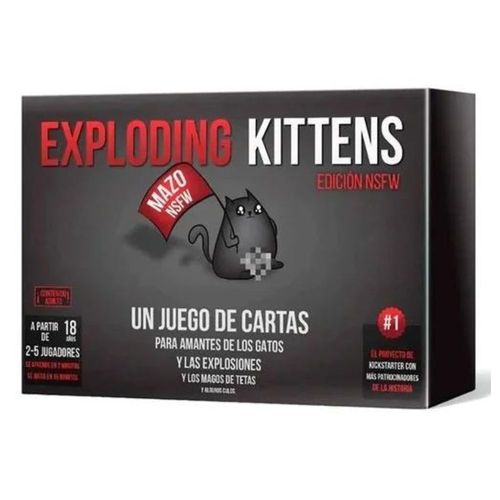 Exploding Kittens NSFW Juegos De Mesa