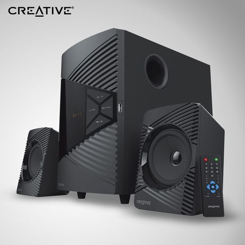 PARLANTE CREATIVE E2500 2.1 30W/60W BT/ FM/ USB/ 3.5MM 220V