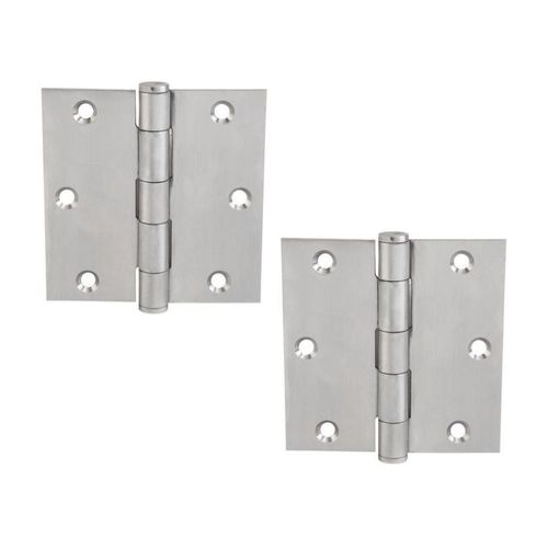 Bisagra de acero inoxidable Capuchinas 4x3x2.5mm x 2 unidades