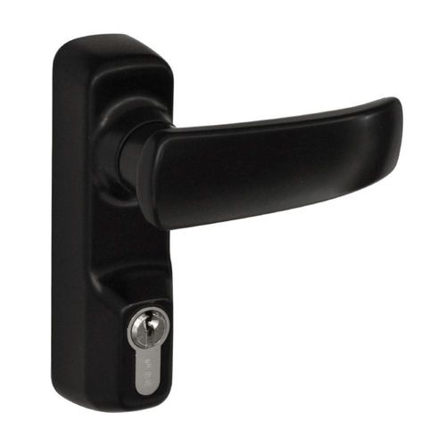 Manija Exterior para Antipanico TRIM Negro Iseo