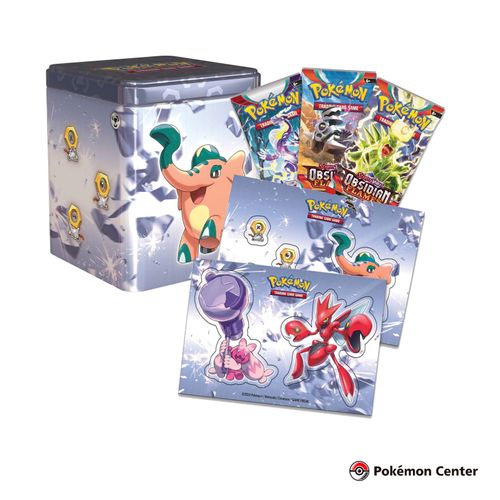 POKEMON TCG STACKING TIN METAL 2023