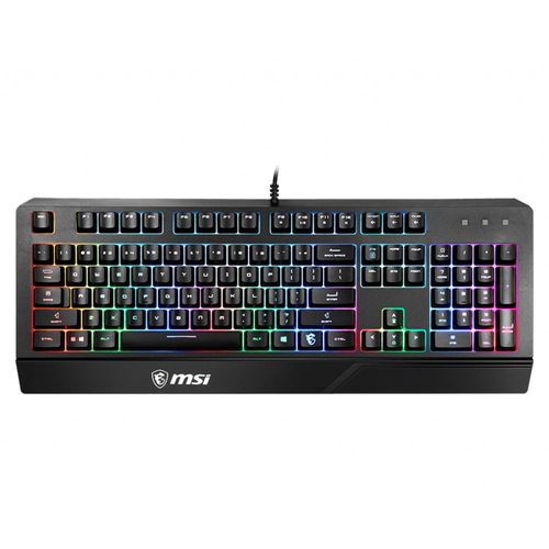 Teclado Gamer Msi Vigor GK20, USB, Teclas RGB