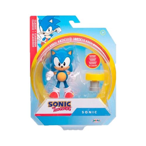 Sonic The Hedgehog Wave 10 Figura de Sonic Clasico + Accesorio