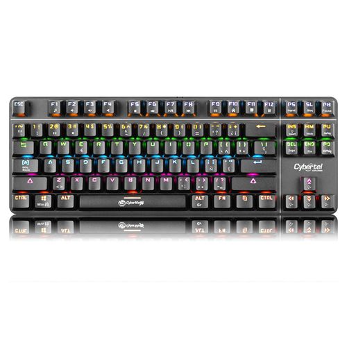 Teclado Mecánico Cybertel Explorer CBX GK1002, Rainbow, LED