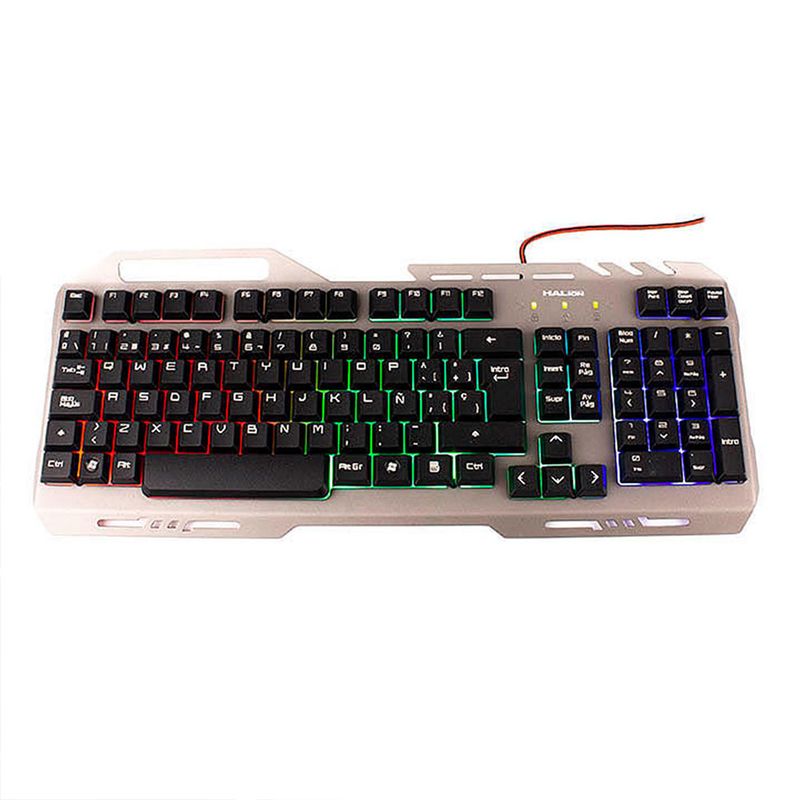 Teclado-Gamer-Halion-Steel-HS-K938-LED-Usb