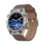 SMARTWATCH-PLATEADO-DT3-ULTRA-MATE-CUERO