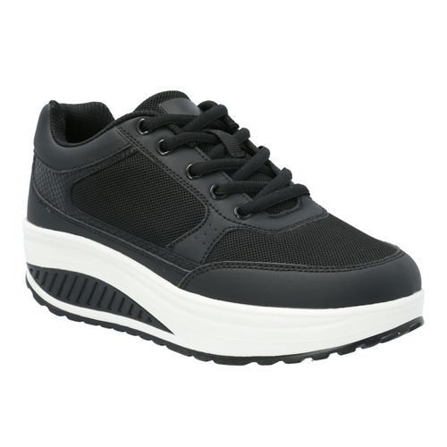 ZAPATILLA HUSH PUPPIES CORAL NEGRO PARA MUJER