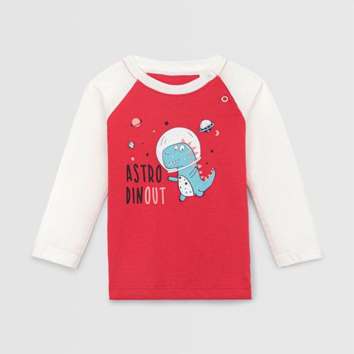 Polo Manga Larga Para Bebe Niño Baby Circus Ranglan