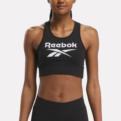 Top Deportivo Reebok Para Mujer 100004669 Ident High Neck Sports Negro