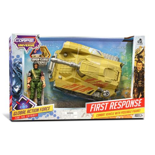 Vehiculo Lanard The Corps Universe First Response Tanque