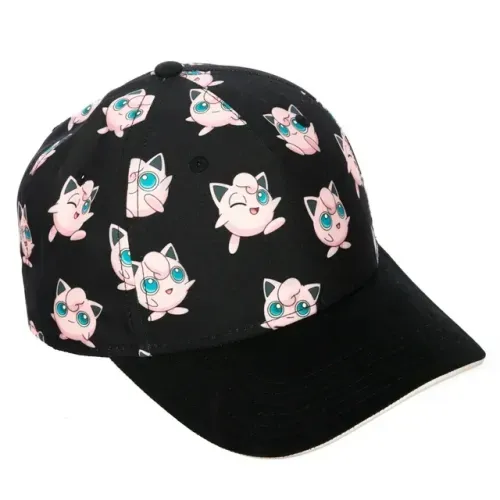 POKEMON GORRA Jigglypuff allover BLACK