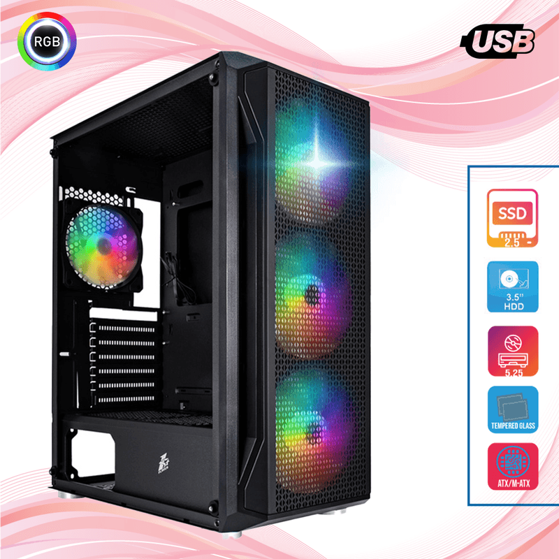 Case-Gamer-1stplayer-X5-Negro