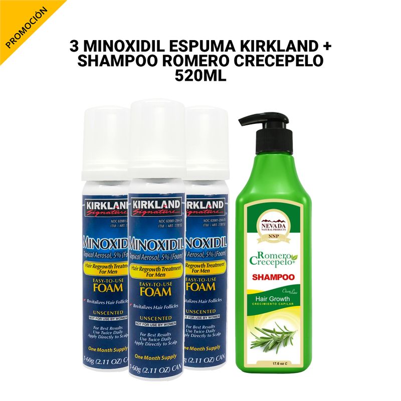 3-Minoxidil-Espuma-Kirkland---Shampoo-Romero-Crecepelo-520-ml