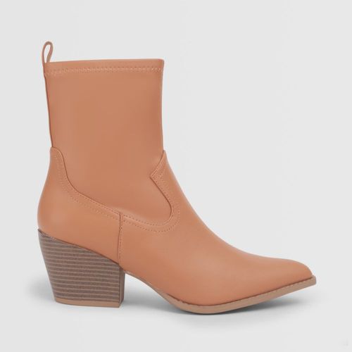 Botines Malabar Para Mujer Vaqfit Camel