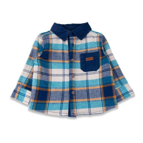 Camisa Para Bebe Niño Pillin Pvz803-24Azu