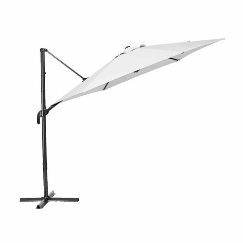 Sombrilla lateral Avea Giro 360° 290cm Blanco
