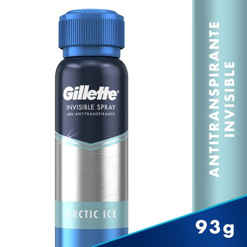 Spray Antitranspirante Gillette Artic Ice 93g