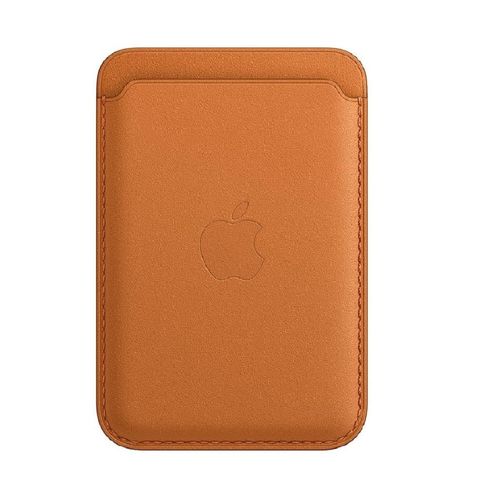 Wallet con Magsafe Tarjetero de Cuero Para iPhone a partir del iphone 12 - Camello