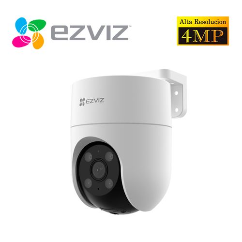 Cámara Seguridad Wifi H8C 4MP 2K Ezviz Giratoria 360° Inteligente